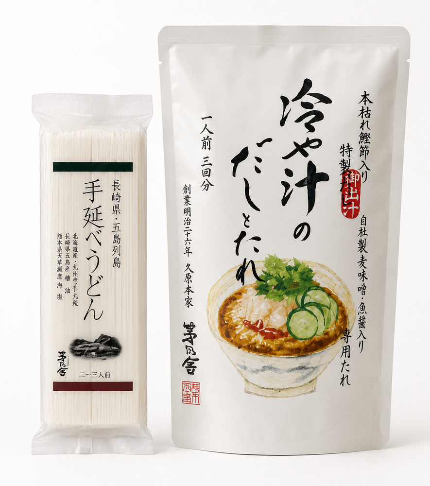 茅乃舎夏季限定 敬老の日 うどん 冷や汁 だし たれ セット ギフト  だし 贈答 お中元 暑中見舞い