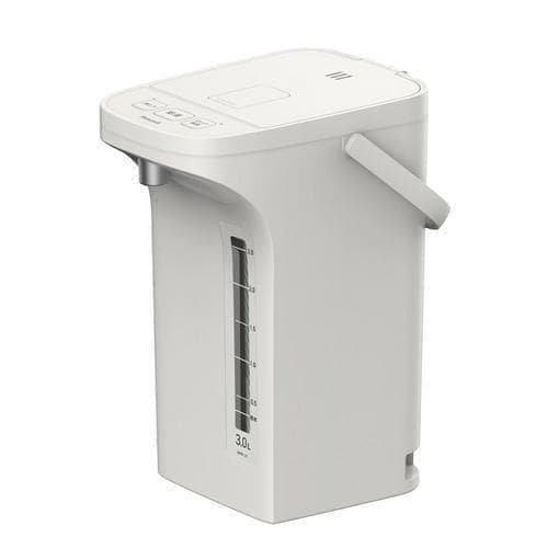 ピーコック WMR30 電動ポット 早沸きタイプ 3L アッシュホワイト