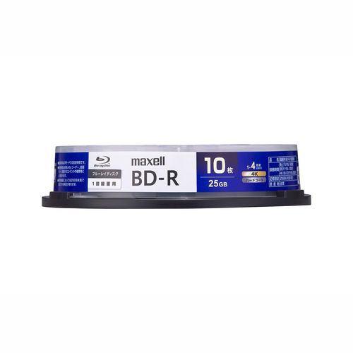 maxell BRV25WPG10SP 録画用ブルーレイディスク 130分/1層25GB 10枚