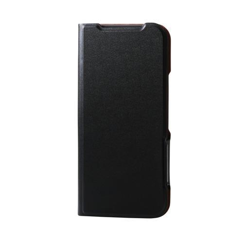 エレコム PM-P251PLFUBK Google Pixel 9a ケース レザー カバー 手帳型 マグネット フラップ UltraSlim ブラ