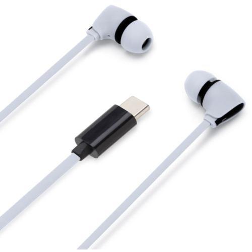 PGA PG-SECE4GY5 USB Type-Cコネクタ ステレオイヤホン カナルタイプ Premium Style コード長1.2m グレー 