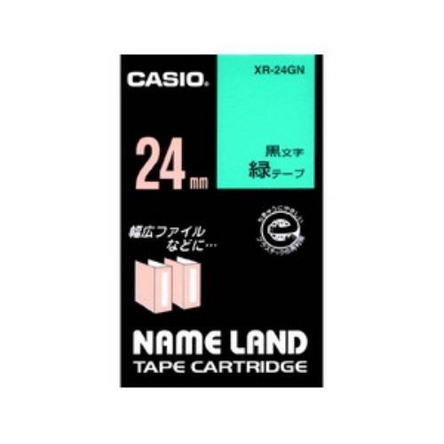 カシオ ネームランドテープ XR24GN