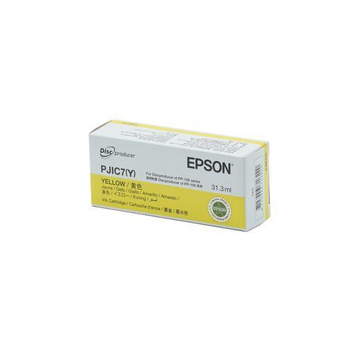 EPSON PJIC7Y 純正プリンターインクカートリッジ Disc Producer用 イエロー