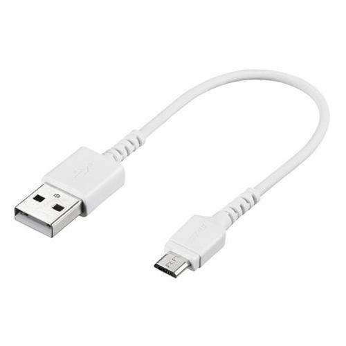 バッファロー BSMPCMB101WH USB2.0ケーブル(Type-A to microB) ホワイト 0.1m