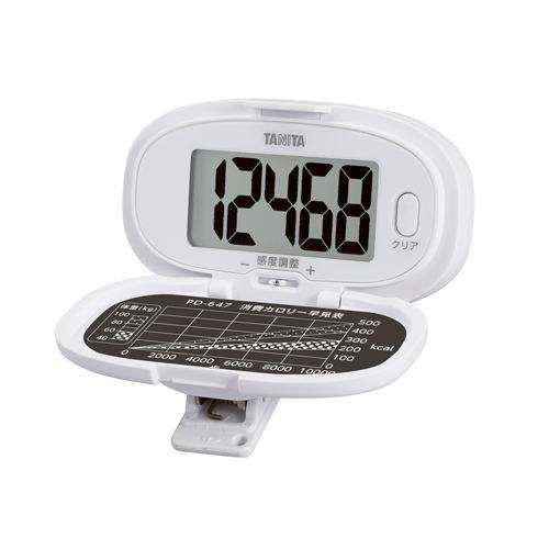 タニタ PD647WH 歩数計 ホワイト