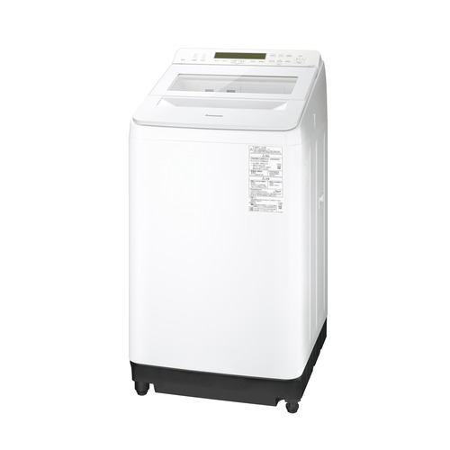 パナソニック 全自動洗濯機 洗濯:8kg 幅59.2cm ビッグサークル投入口 &パワフル立体水流 NA-JFA8K6-W ホワイト系