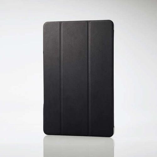 エレコム TB-P231WV3BK Google Pixel Tablet フラップケース 背面クリア ソフトレザー 2アングル TBP231WV3