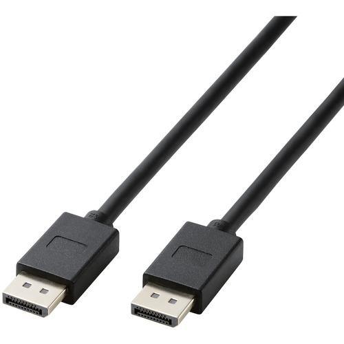 エレコム CAC-DP1410BK2 ディスプレイポートケーブル ver1.4対応 1.0m ブラック