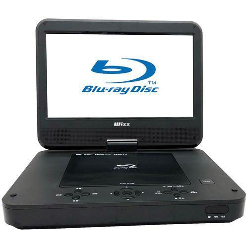 ダイニチ電子 WPBS1006 10.1インチ ポータブルブルーレイディスク/DVDプレーヤー Wizz ブラック