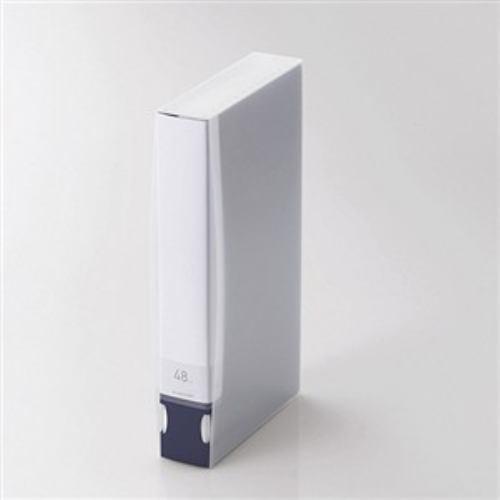 エレコム CCD-FB48BU Blu-ray/DVD/CD用ディスクファイル 48枚収納 ブルー