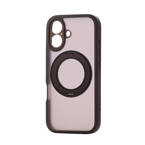 エレコム PM-A25AMGSTKMBR iPhone 17 ハイブリッドケース 衝撃吸収 MAGKEEP ワイヤレス充電対応 ブラウン