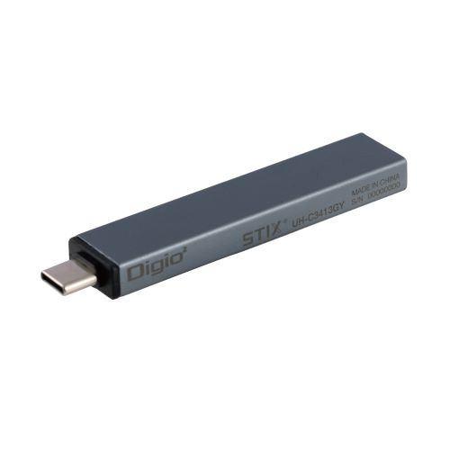 ナカバヤシ UH-C3413GY USB Type-Ax3ポート変換ハブ USB Type-C接続 Win/Mac/Android/Chrome/i