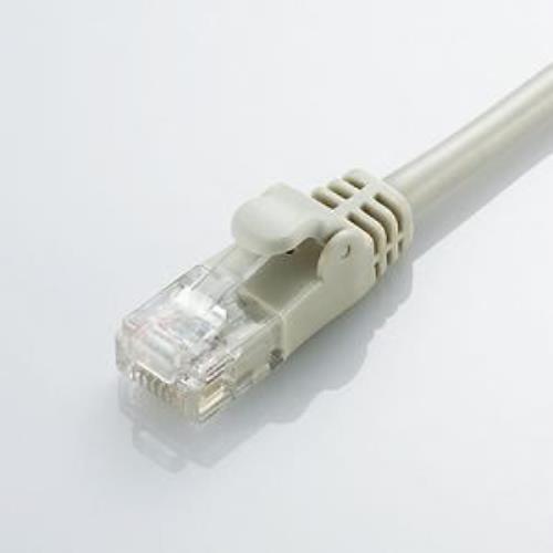 LD-CTY/LG3 CAT5E準拠 やわらかLANケーブル 3m ライトグレー