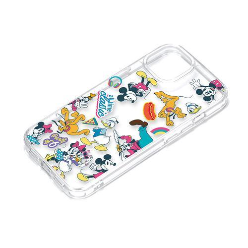 PGA PG-D23APT09MKY iPhone15 クリアハイブリッドケース Premium Style ミッキー&フレンズ PGD23APT0