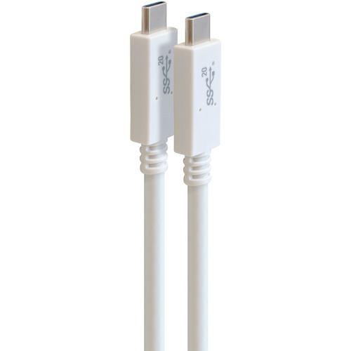 ゴッパ GP-CCU325A10M/W USB3.2 Gen2×2 Power Delivery対応 TypeCケーブル 1m ホワイト