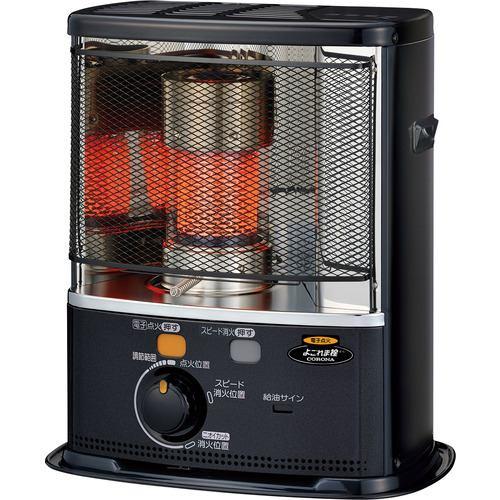 CORONA SX-E3726Y(HD) ポータブル石油ストーブ(反射型) よごれま栓 コンセント不要 10畳まで タンク容量4L ダークグレー