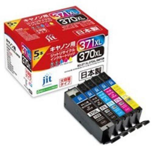 ジット JITAC3703715PXL キヤノン Canon:BCI-371XL+370XL/5MP(大容量)5色マルチパック対応 ジット リサイク