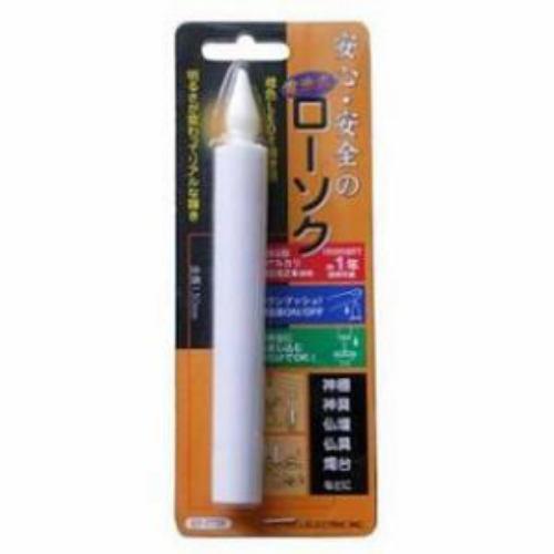オーム電機 電池式LEDローソク LED01L