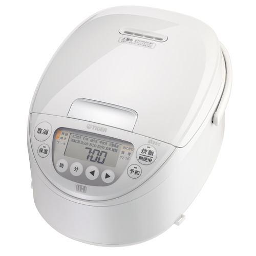 タイガー魔法瓶 JPW-M100WY IH炊飯器 炊きたて 遠赤黒厚釜 5.5合 ピュアホワイト