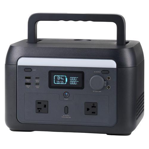 エレコム DE-PS500PBK リン酸鉄 ポータブルバッテリー 512Wh ブラック