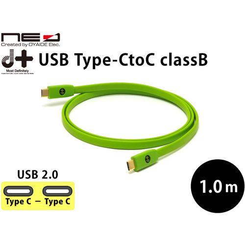オヤイデ D+USB TYPE-C TO C CLASSB/1.0 デジタルケーブル 1.0m