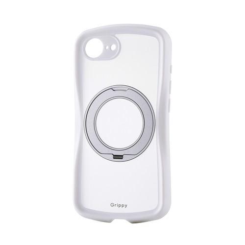 エレコム PM-A25SGRSTKMWH iPhone 16e ケース ハイブリッド カバー MAGKEEP 磁力吸着ワイヤレス充電対応 Gripp