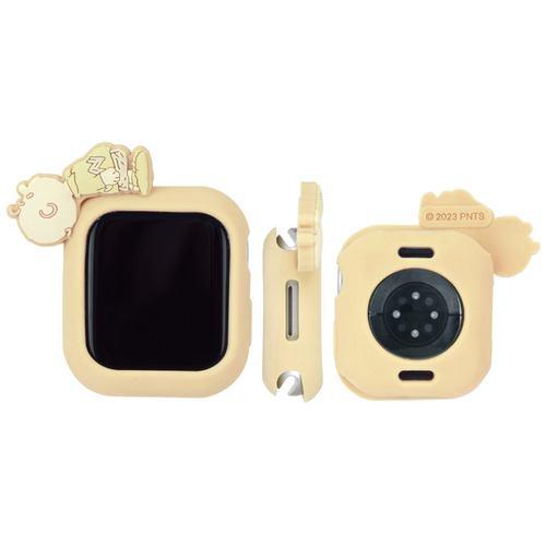 gourmandise SNG-741B Apple Watch 41/40mm対応シリコンケース チャーリー・ブラウン SNG741B
