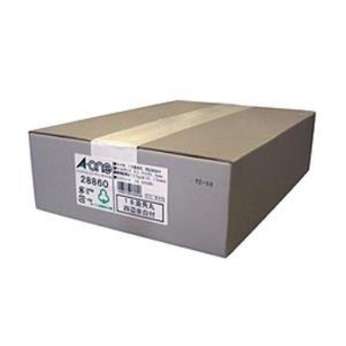 エーワン 28860 ラベルシール インクジェット ( A4 / 18面 / 四辺余白付 / 角丸 / 500シート ) ホワイト