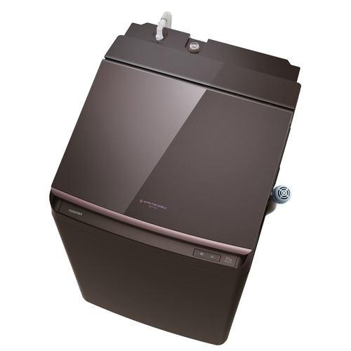 東芝 洗濯乾燥機 洗濯12.0kg 乾燥6.0kg 幅63.7cm ウルトラファインバブル Ag+抗菌水 除菌/消臭 AW-12VP4(T) ブラウ