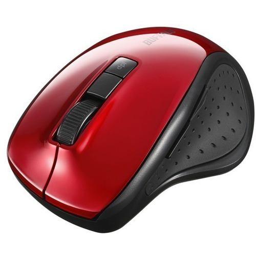 バッファロー BSMBB300RD Bluetoothマウス レッド