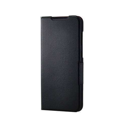 エレコム PM-G254PLFUBK Galaxy A36 5Gケース レザー カバー 手帳型 マグネット フラップ 超軽量 スタンド機能付 Ult