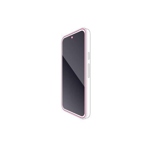 エレコム PM-P251FLGL Google Pixel 9a ガラスライクフィルム 画面内指紋認証対応 薄型 表面硬度9H 指紋防止 気泡防止