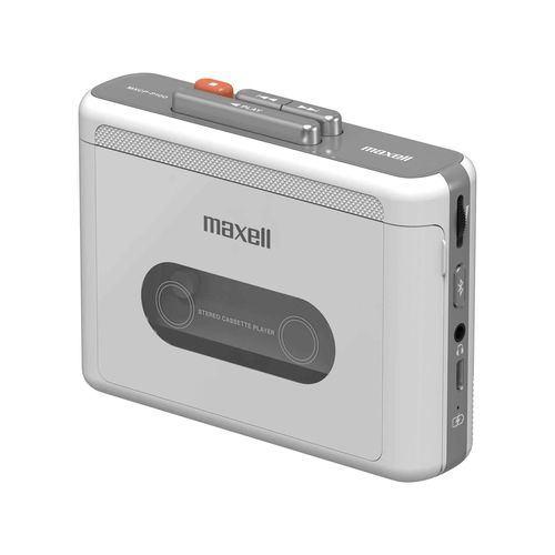 マクセル MXCP-P100WH ポータブルカセットプレーヤー Bluetooth対応 充電式 ホワイト