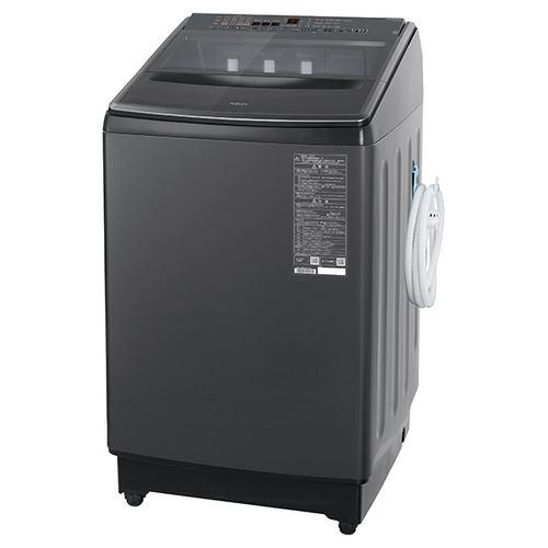 AQUA 全自動洗濯機 上開き 洗濯14kg 幅 幅65cm 泡フルウォッシュ 液体洗剤・柔軟剤・カスタムプラス自動投入 AQW-VP14B(K) 