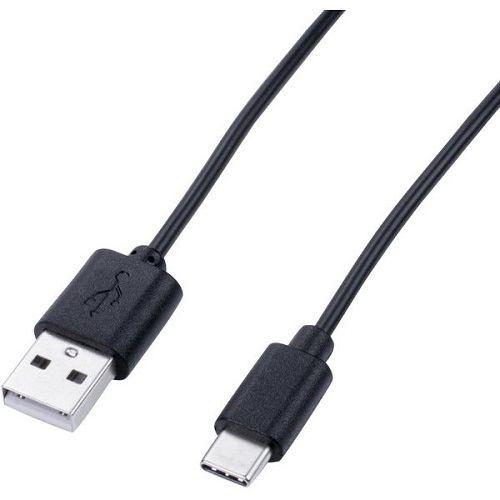 ナカバヤシ ZUH-CA23A10BK USB2.0type-Cケーブル 1m ブラック