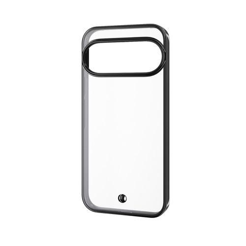 エレコム PM-P252UCTMBK Google Pixel 10/10 Pro ソフトケース メタリック