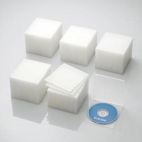 エレコム CCD-JPCS100CR Blu-ray/DVD/CDケース(スリム/PP/1枚収納/100パック) クリア