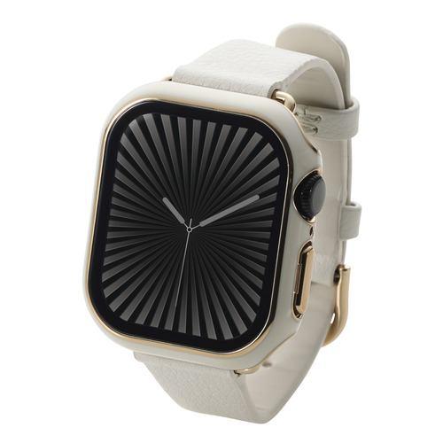 エレコム AW-24BFCGJWH アップルウォッチ カバー Apple Watch Series 10 [ 42mm ] 表面硬度10H メタリッ