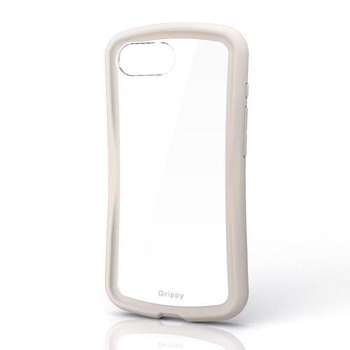 エレコム PM-A26SGRPFCRO iPhone 17e/16e Grippy ハイブリッドケース フレームカラー メタルステッカー付