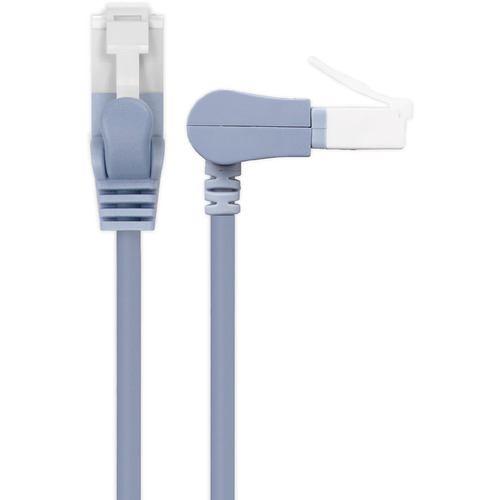 エレコム LD-GPATSV/BU50 LANケーブル CAT6A準拠 爪折れ防止 縦スイング式コネクタ 5.0m ブルー LDGPATSV/BU5