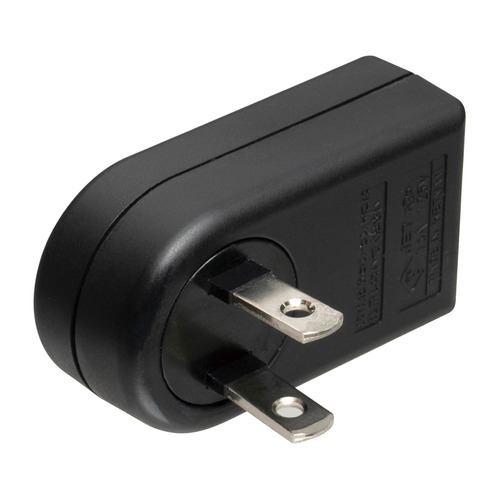 ELPA A-390SB(BK) 雷ガード回転アダプター プラグを180°回転 ブラック
