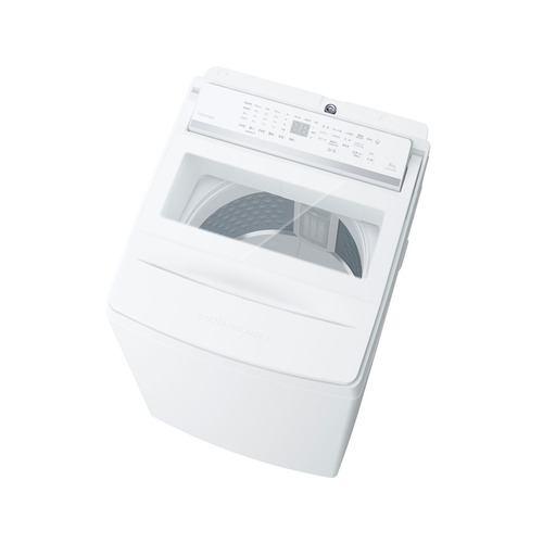 東芝 全自動洗濯機 洗濯 8kg 幅60cm 抗菌ウルトラファインバブル洗浄W 新型パルセーター採用 ほぐせる脱水 AW-8DHB6(W) ホワイト