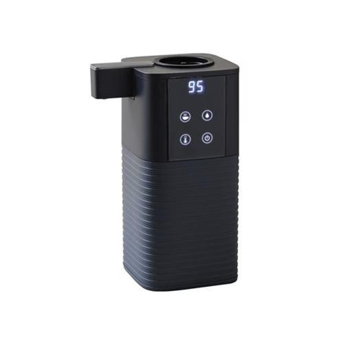 YAMAZEN ZPK-2L-B 次世代電気ポット 0.5秒でお湯が沸く 11段階温度設定可能 2Lペットボトル対応 ブラック