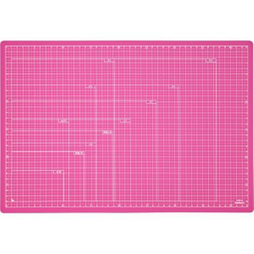 ナカバヤシ 折りたたみカッティングマット A3サイズ ピンク CTMO-A3-P