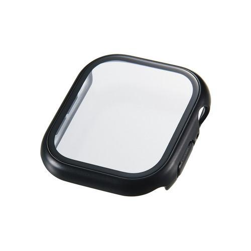エレコム AW-25AFCGPBK アップルウォッチ カバー Apple Watch Series 11 / 10 46mm 10H メタリック 指