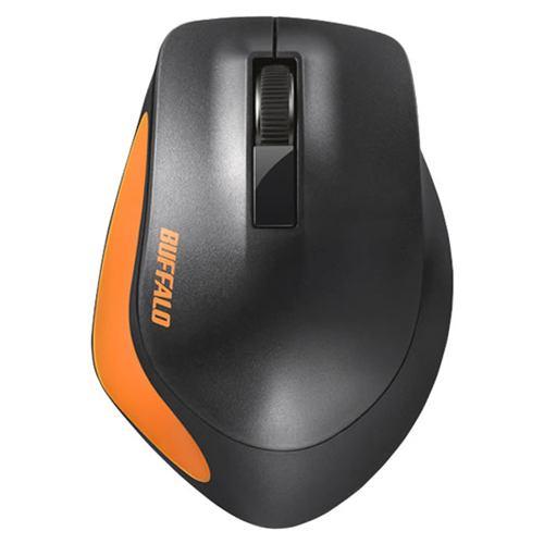 マウス バッファロー 無線 ワイヤレス BSMBW300MOR Premium Fitマウス無線/BlueLED光学式/静音/3ボタン/Mサイズ オ