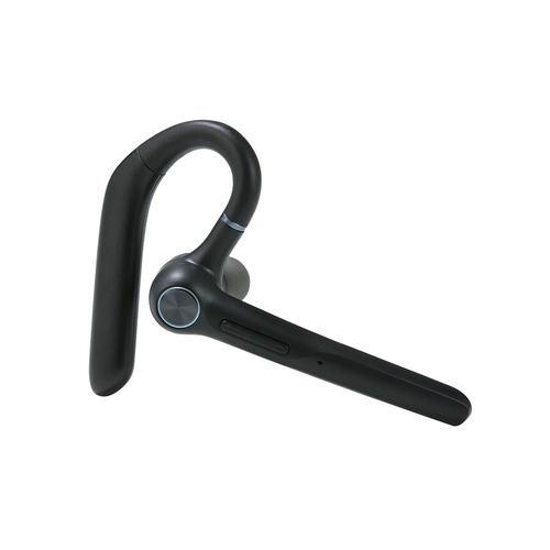 エレコム LBT-HSC41BK Bluetooth ヘッドセット マイク付き ENC ノイズキャンセリング 充電ケース付 IPX4防水 ブラック