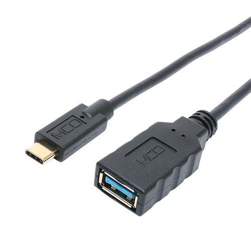 ミヨシ USA-10G2C/SL USB変換ケーブル USB A - USB Type-C 50cmケーブル付 USA10G2C/SL