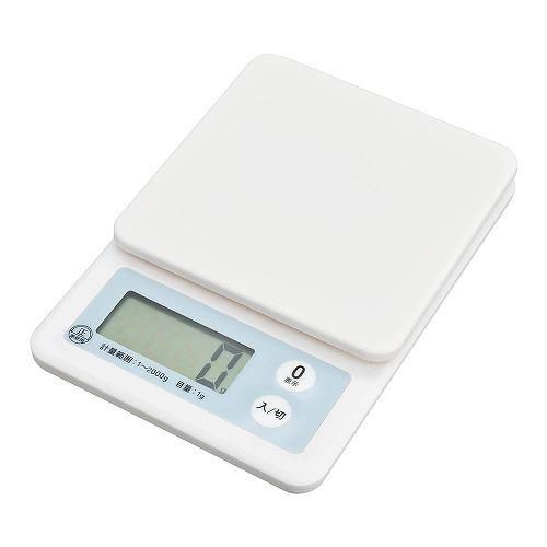 オーム電機 COK-S201-A クッキングスケール オートパワーオフ 最大計量 2kg
