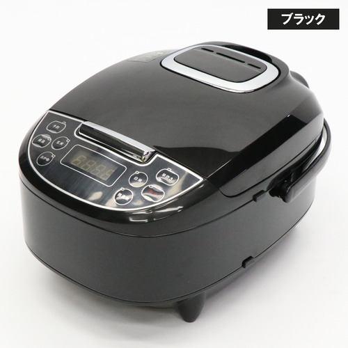 ヒロコーポレーション HK-RC554BK ワンタッチ炊飯器 5合炊き マイコン ブラック